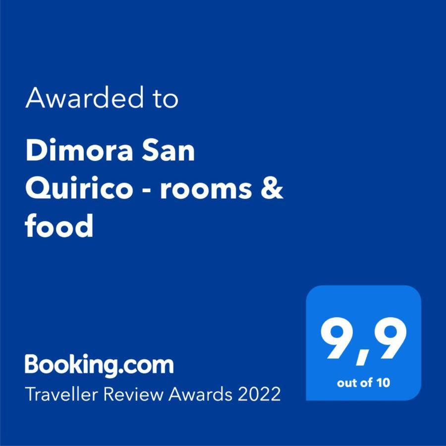 Dimora San Quirico - Rooms & Food Marinelli Eksteriør bilde